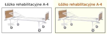 Łóżko szpitalne rehabilitacyjne A-4